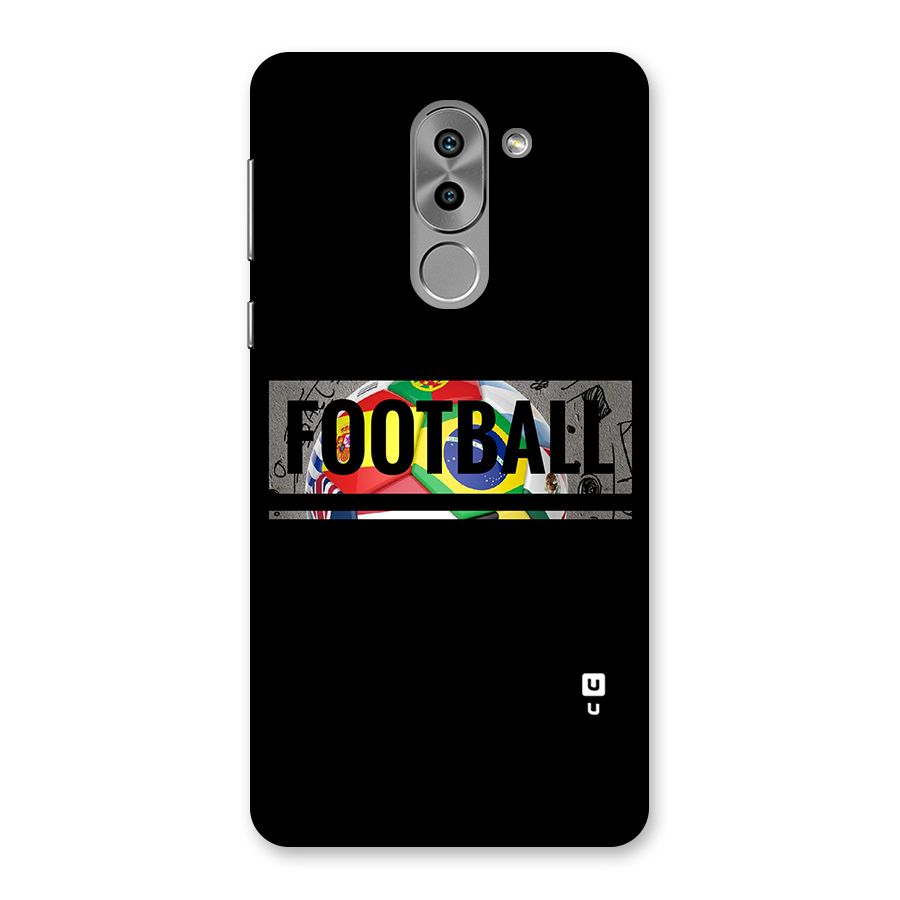 Football Typography Back Case for Honor 6X