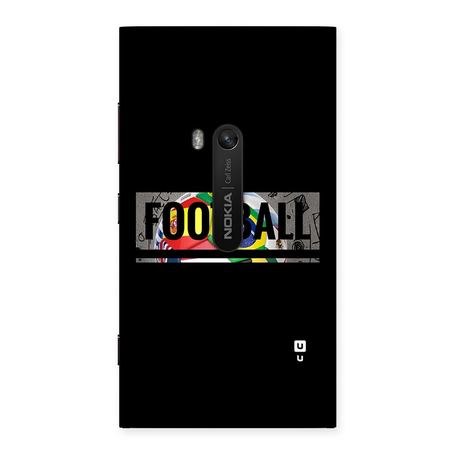 Football Typography Back Case for Lumia 920