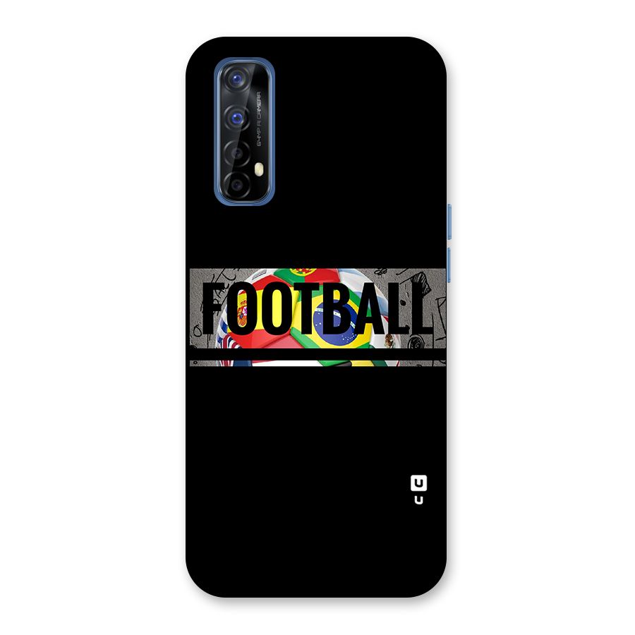 Football Typography Back Case for Realme 7