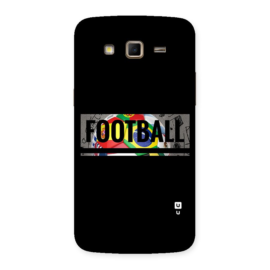 Football Typography Back Case for Samsung Galaxy Grand 2