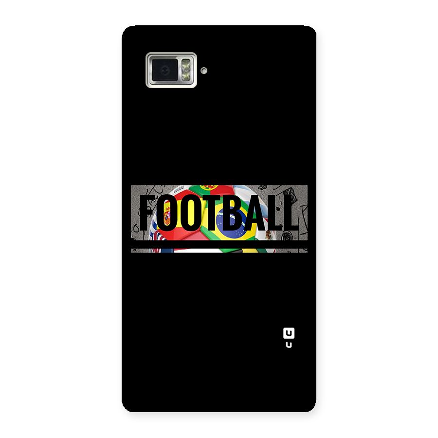 Football Typography Back Case for Vibe Z2 Pro K920