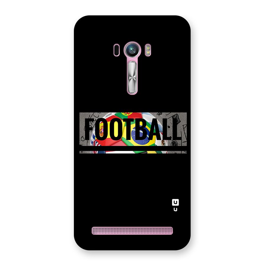 Football Typography Back Case for Zenfone Selfie