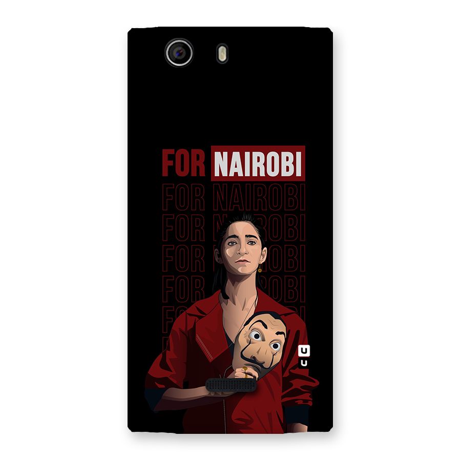 For Nairobi Money Heist Back Case for Canvas Nitro 2 E311