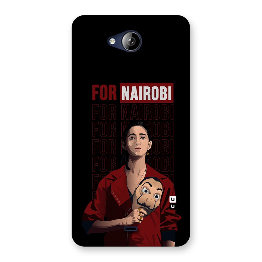 For Nairobi Money Heist Back Case for Canvas Play Q355