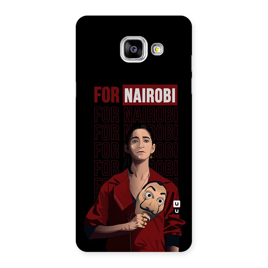 For Nairobi Money Heist Back Case for Galaxy A5 2016