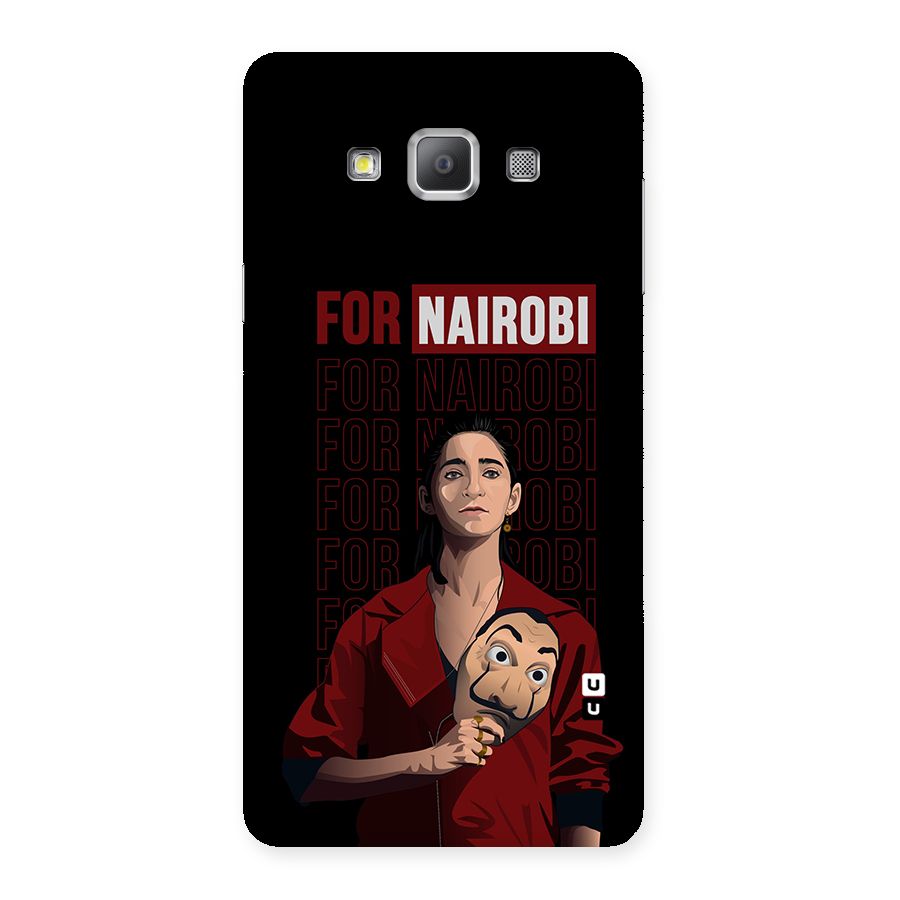 For Nairobi Money Heist Back Case for Galaxy A7