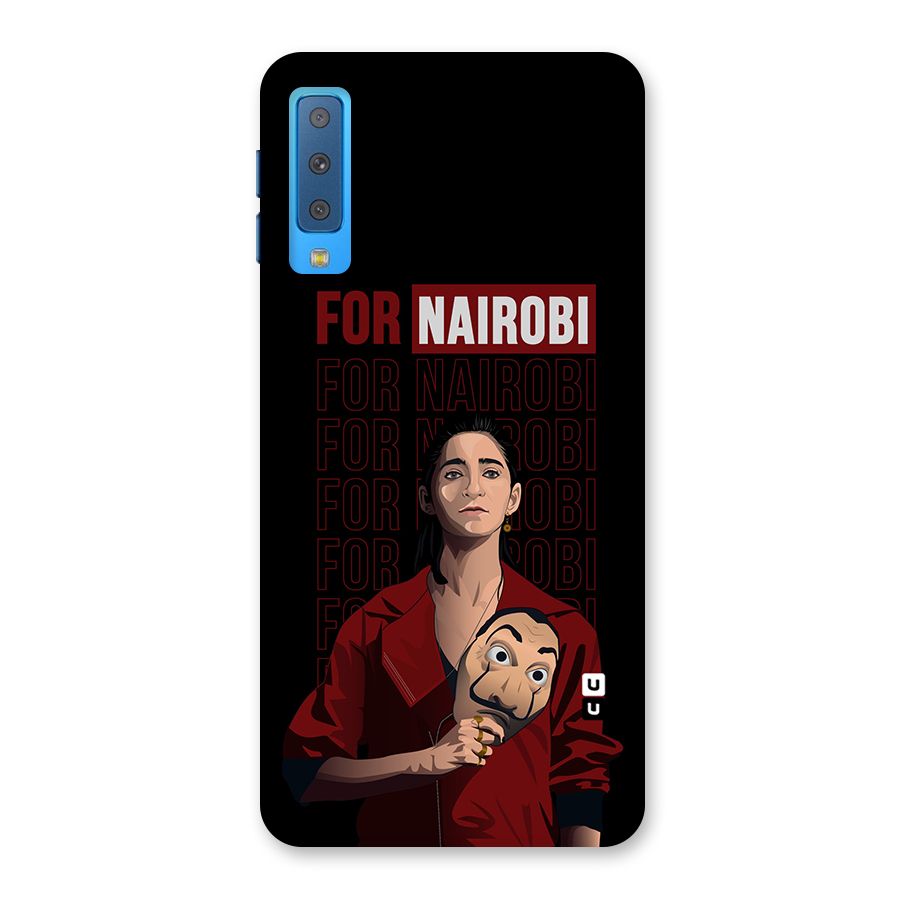 For Nairobi Money Heist Back Case for Galaxy A7 (2018)