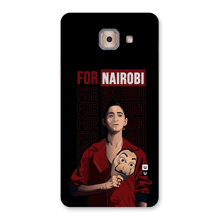 For Nairobi Money Heist Back Case for Galaxy J7 Max