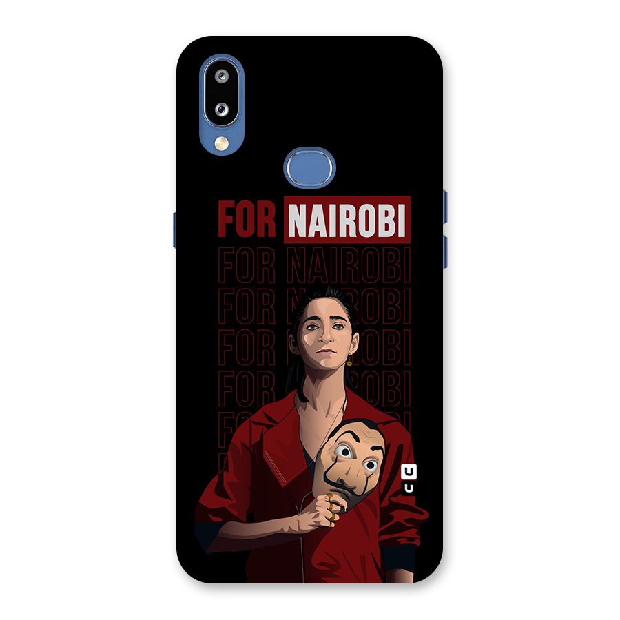 For Nairobi Money Heist Back Case for Galaxy M01s