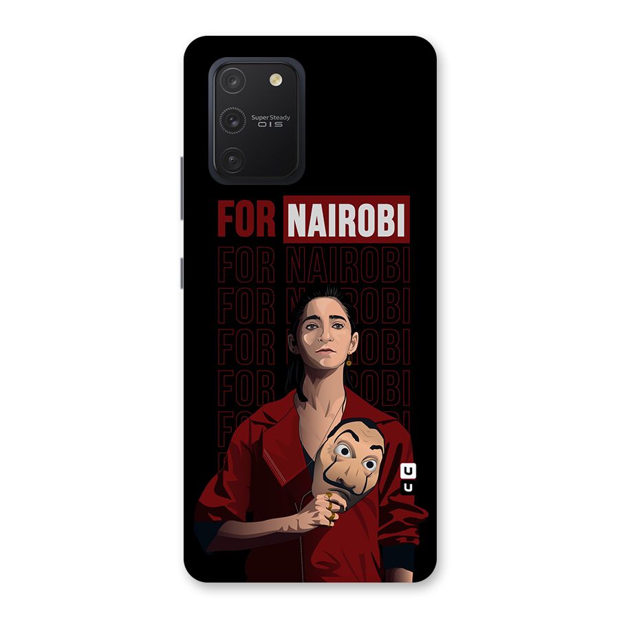 For Nairobi Money Heist Back Case for Galaxy S10 Lite