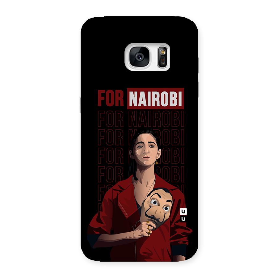 For Nairobi Money Heist Back Case for Galaxy S7 Edge
