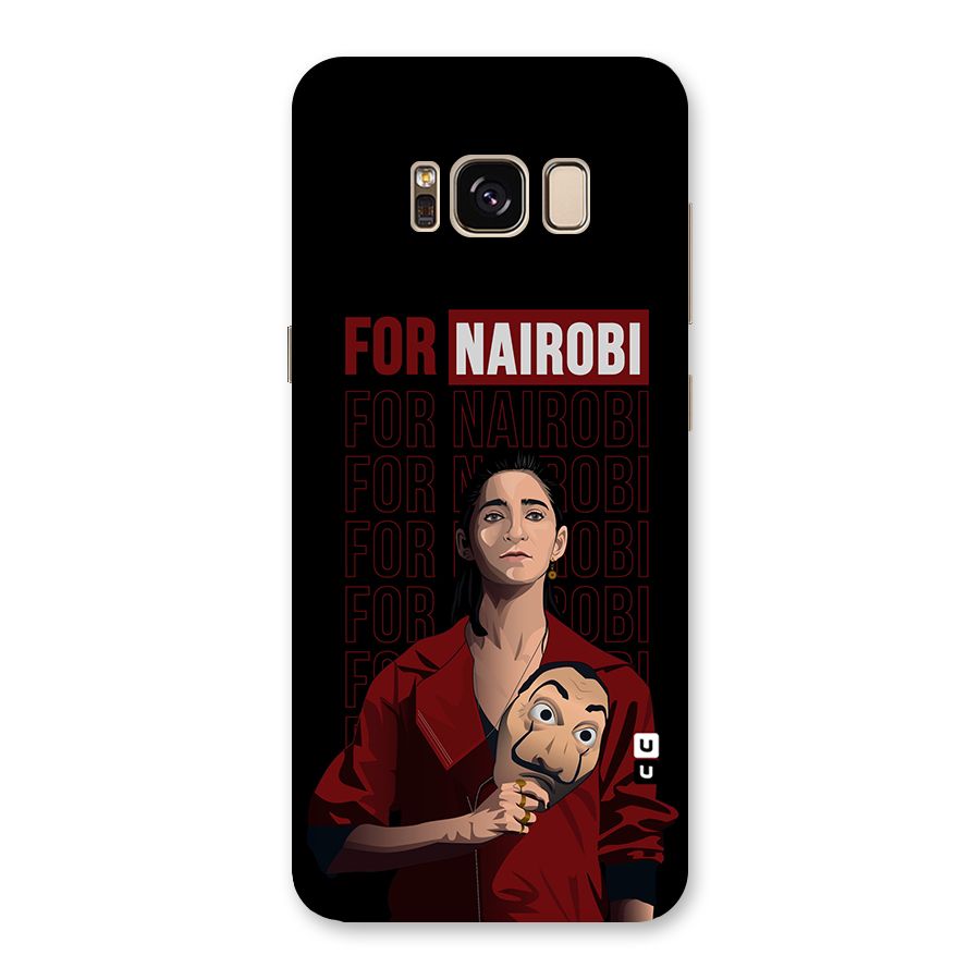 For Nairobi Money Heist Back Case for Galaxy S8