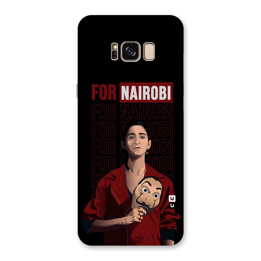 For Nairobi Money Heist Back Case for Galaxy S8 Plus