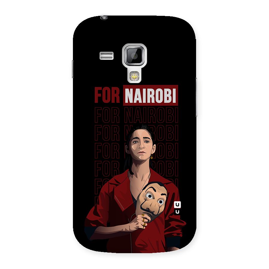 For Nairobi Money Heist Back Case for Galaxy S Duos