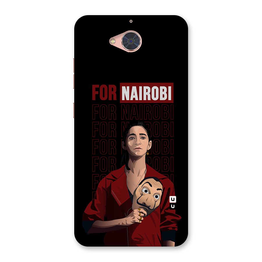 For Nairobi Money Heist Back Case for Gionee S6 Pro
