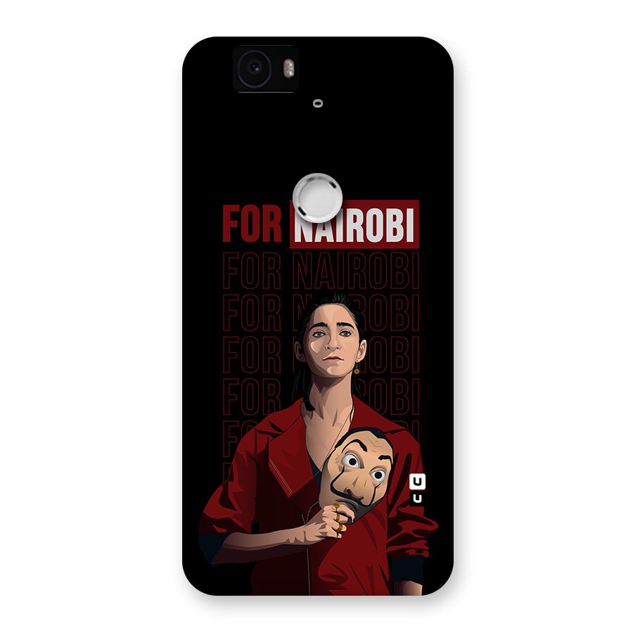 For Nairobi Money Heist Back Case for Google Nexus-6P