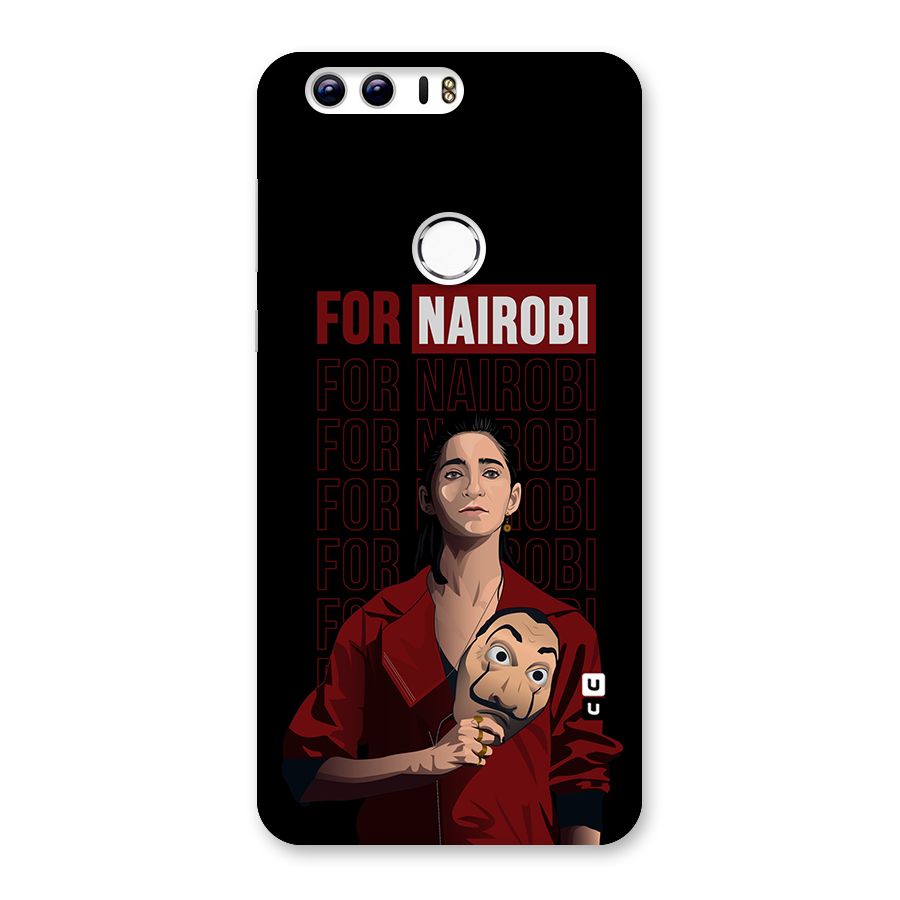 For Nairobi Money Heist Back Case for Honor 8