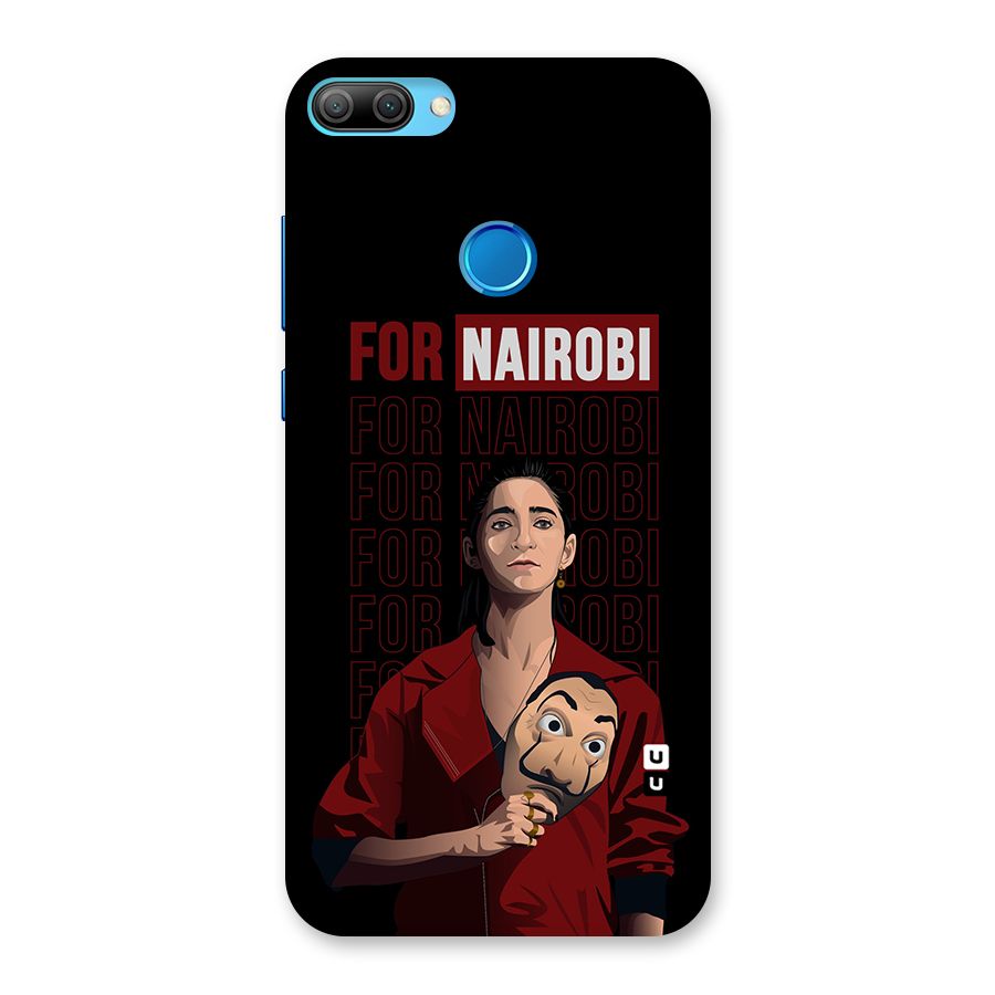 For Nairobi Money Heist Back Case for Honor 9N