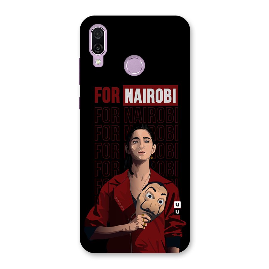 For Nairobi Money Heist Back Case for Honor Play