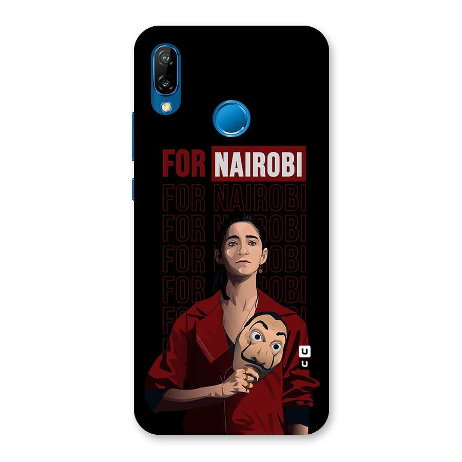 For Nairobi Money Heist Back Case for Huawei P20 Lite