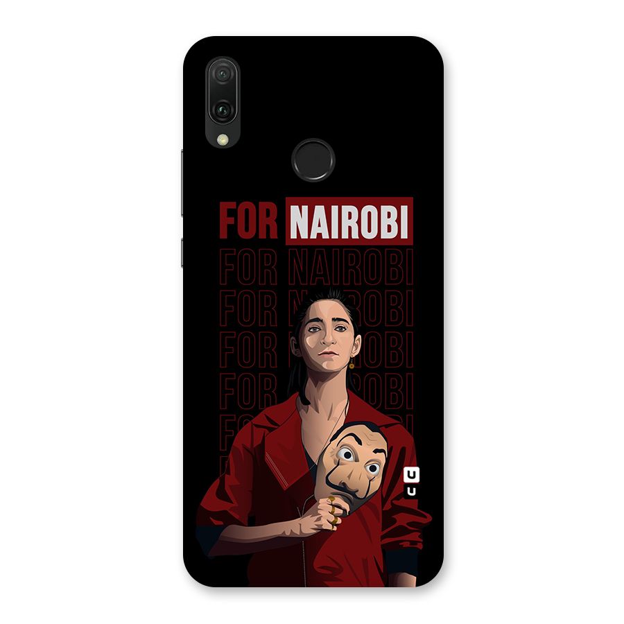 For Nairobi Money Heist Back Case for Huawei Y9 (2019)