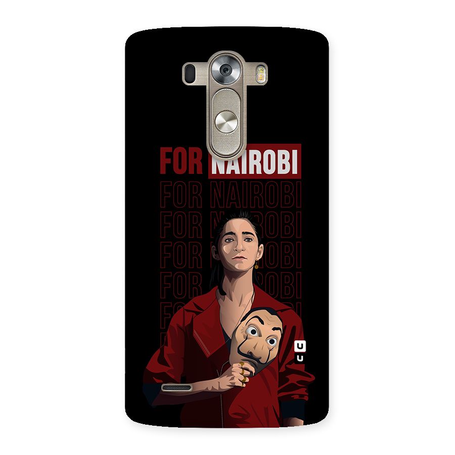 For Nairobi Money Heist Back Case for LG G3