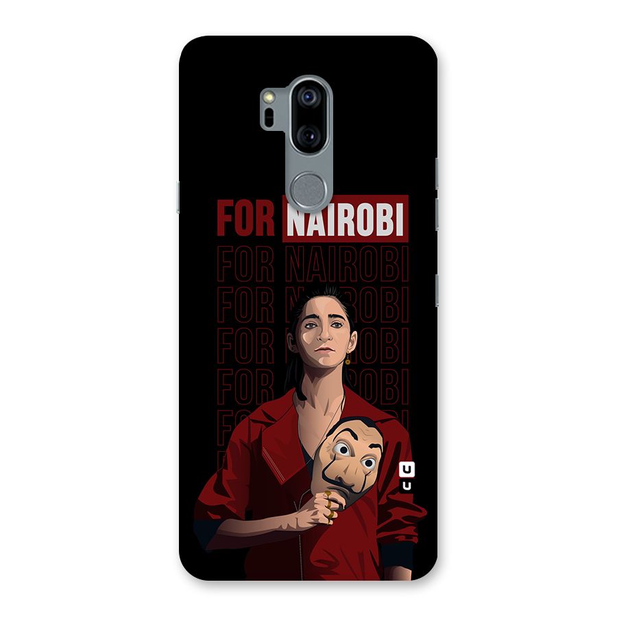 For Nairobi Money Heist Back Case for LG G7