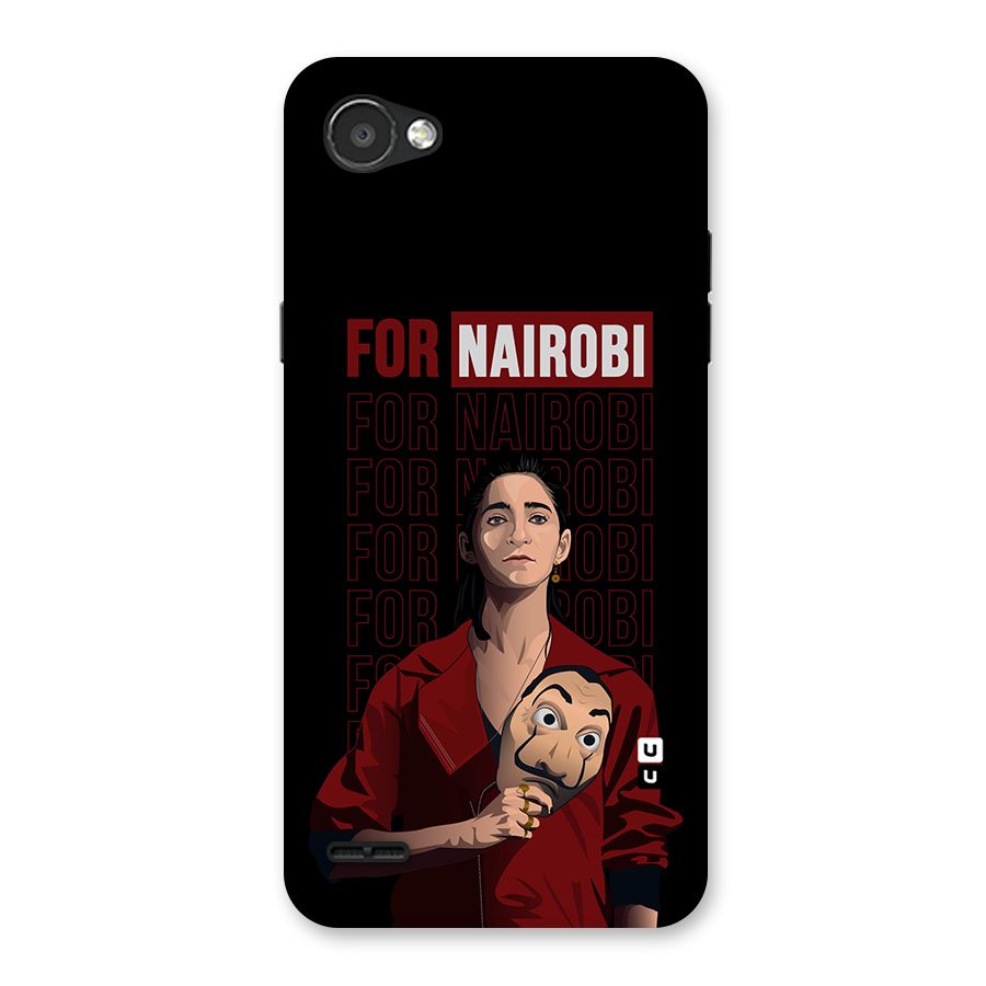 For Nairobi Money Heist Back Case for LG Q6