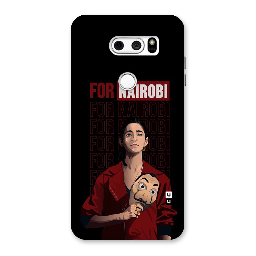 For Nairobi Money Heist Back Case for LG V30