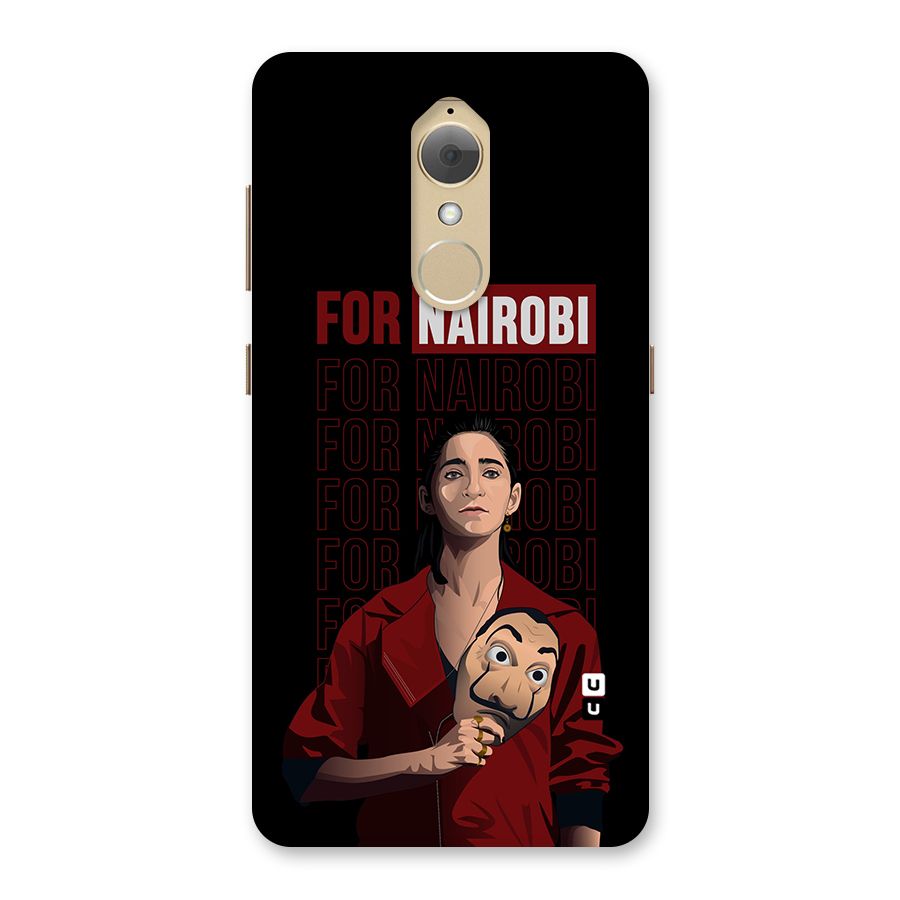 For Nairobi Money Heist Back Case for Lenovo K8