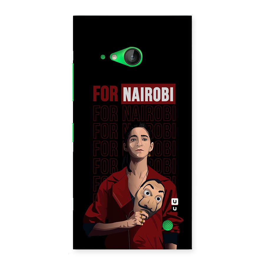 For Nairobi Money Heist Back Case for Lumia 730