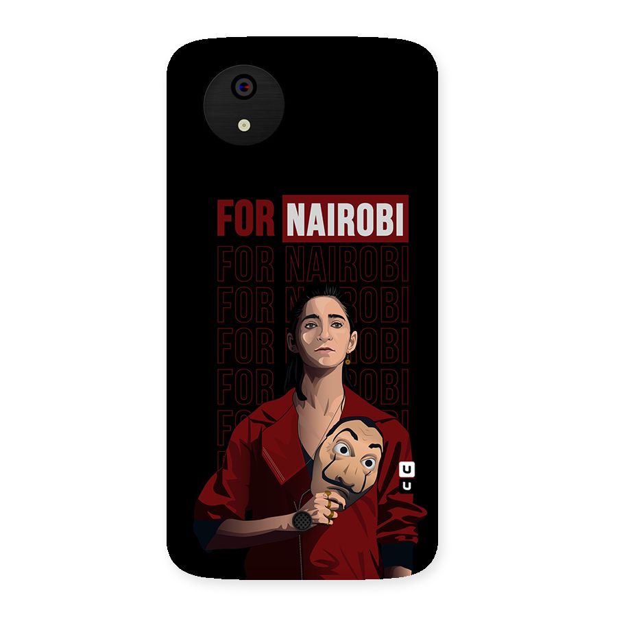 For Nairobi Money Heist Back Case for Micromax Canvas A1