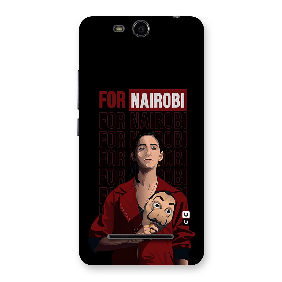 For Nairobi Money Heist Back Case for Micromax Canvas Juice 3 Q392