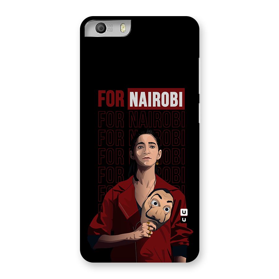 For Nairobi Money Heist Back Case for Micromax Canvas Knight 2
