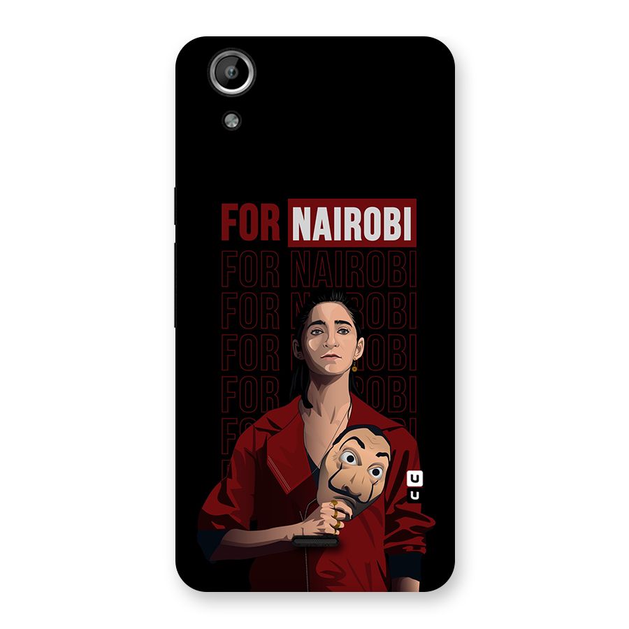 For Nairobi Money Heist Back Case for Micromax Canvas Selfie Lens Q345