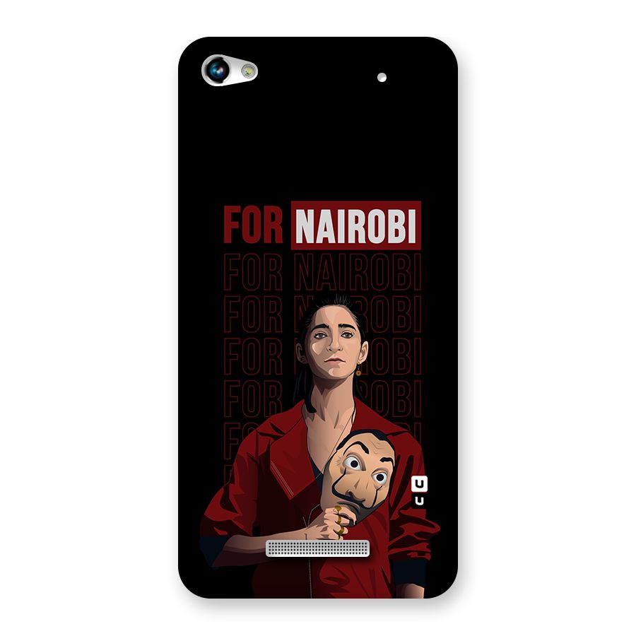 For Nairobi Money Heist Back Case for Micromax Hue 2