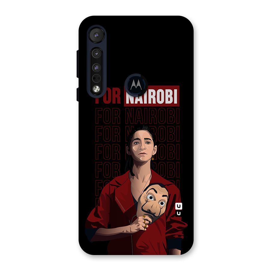 For Nairobi Money Heist Back Case for Motorola One Macro