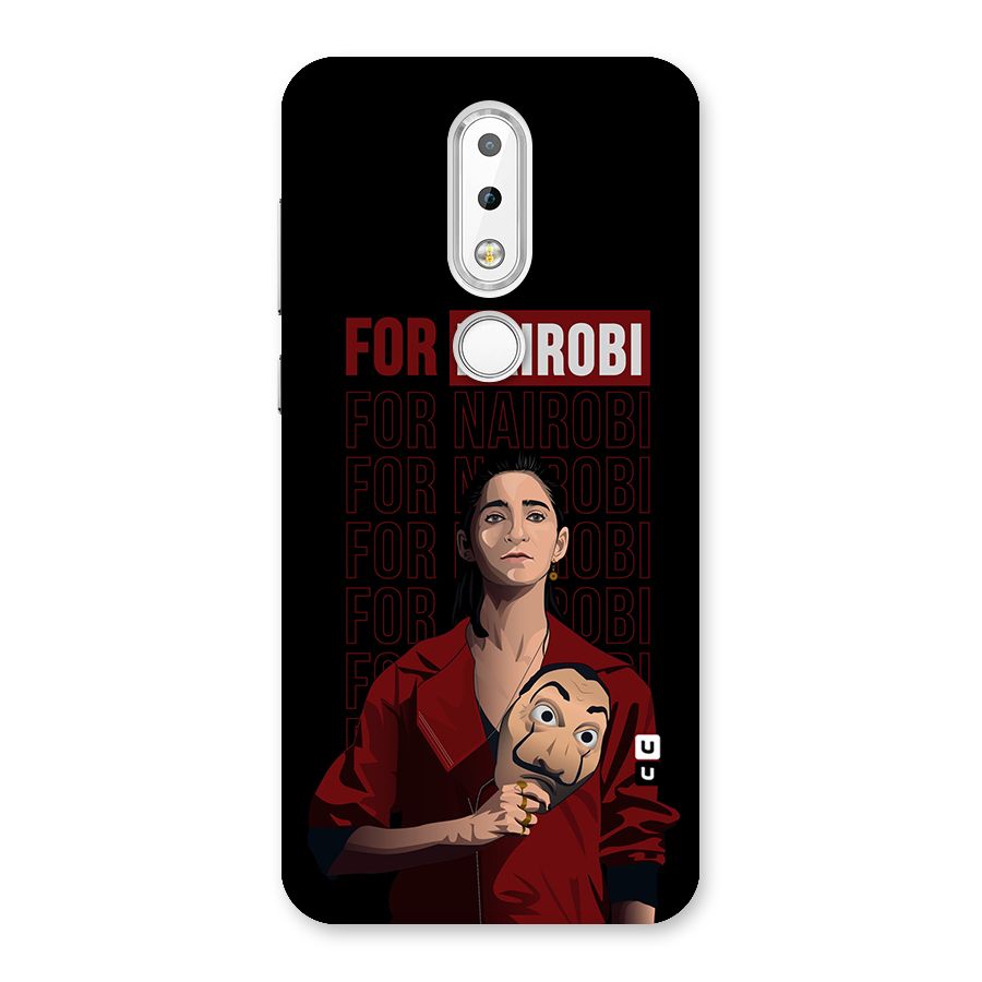 For Nairobi Money Heist Back Case for Nokia 6.1 Plus