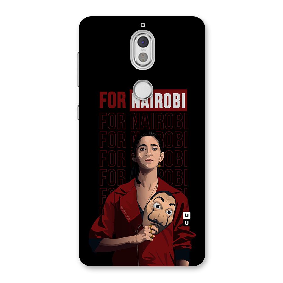 For Nairobi Money Heist Back Case for Nokia 7