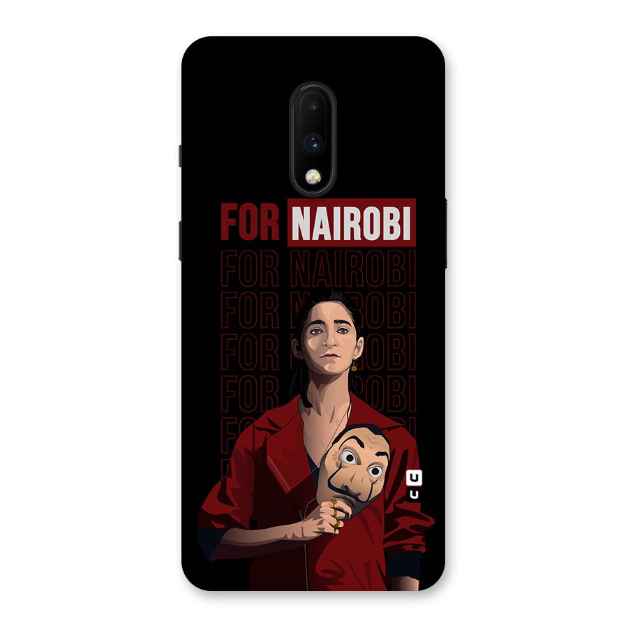 For Nairobi Money Heist Back Case for OnePlus 7