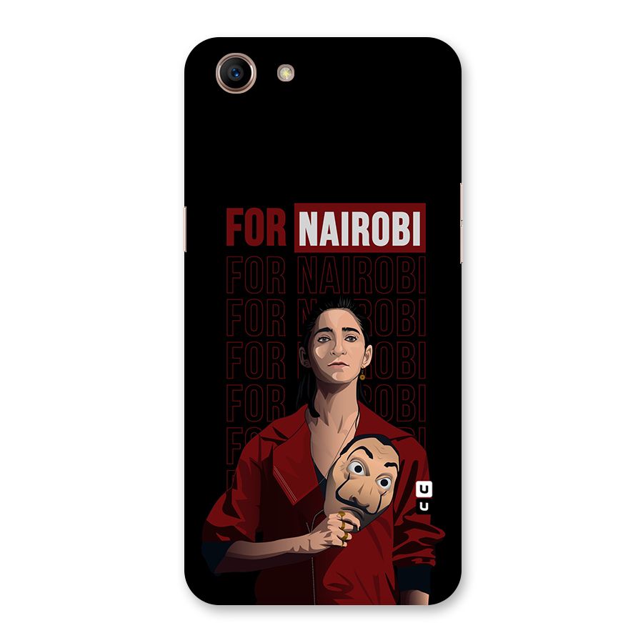 For Nairobi Money Heist Back Case for Oppo A83 (2018)