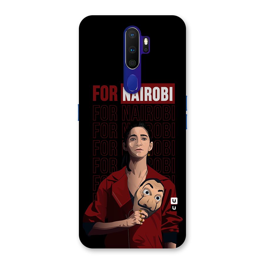 For Nairobi Money Heist Back Case for Oppo A9 (2020)