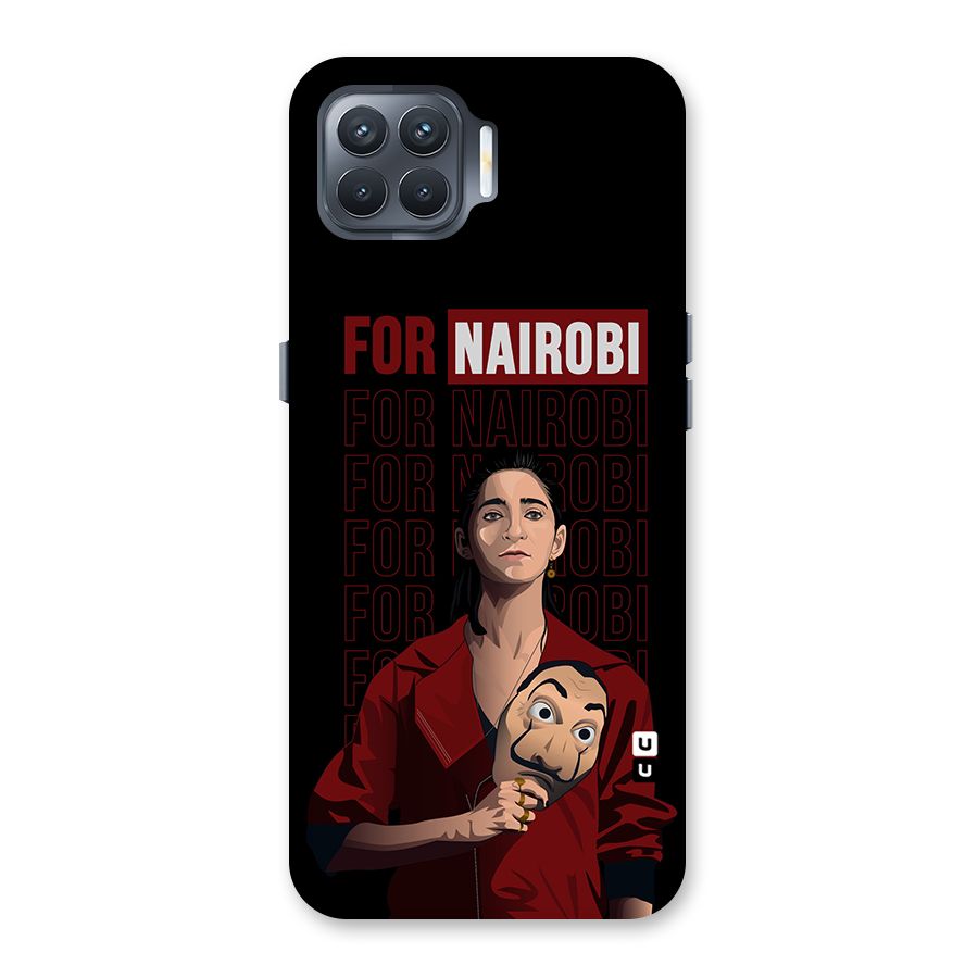 For Nairobi Money Heist Back Case for Oppo F17 Pro