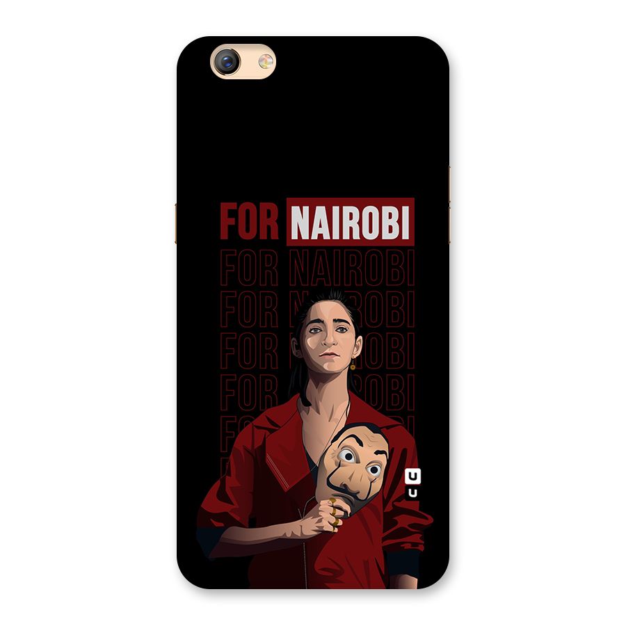 For Nairobi Money Heist Back Case for Oppo F3 Plus