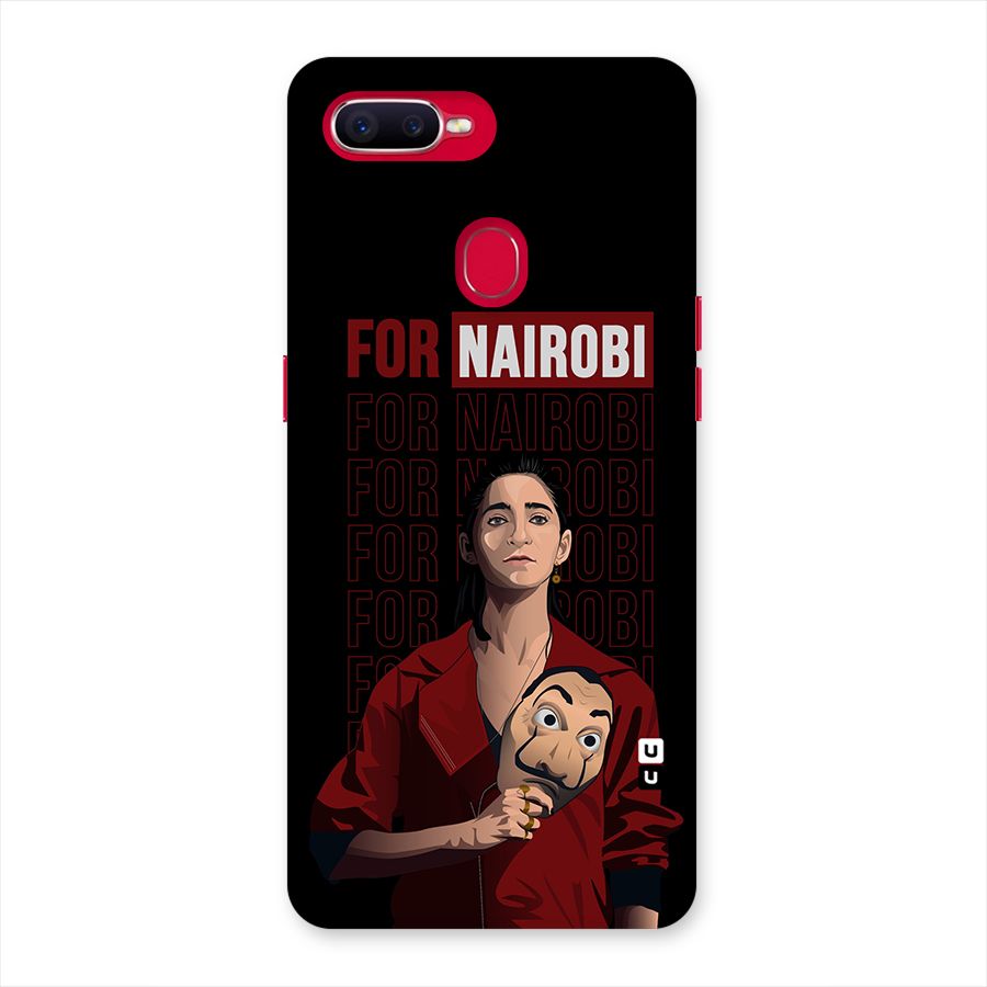 For Nairobi Money Heist Back Case for Oppo F9 Pro