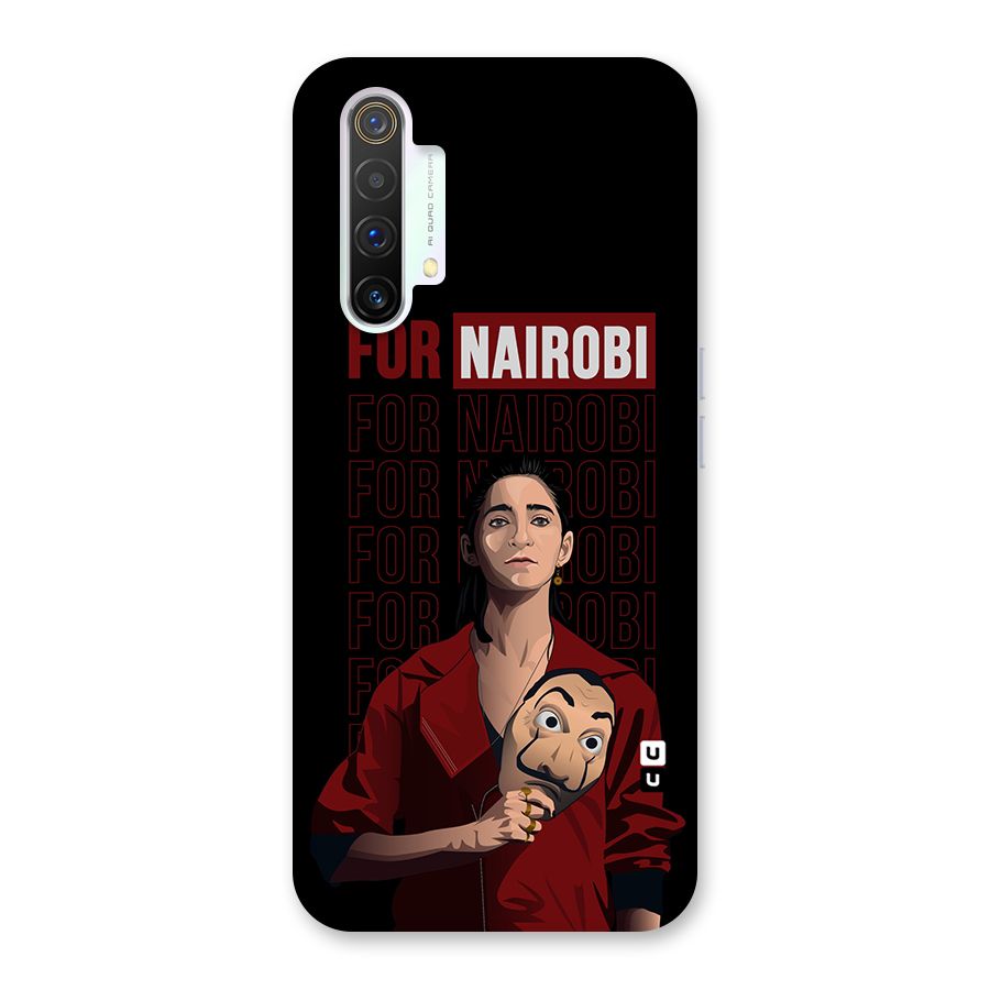 For Nairobi Money Heist Back Case for Realme X3