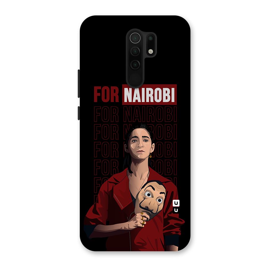 For Nairobi Money Heist Back Case for Redmi 9 Prime