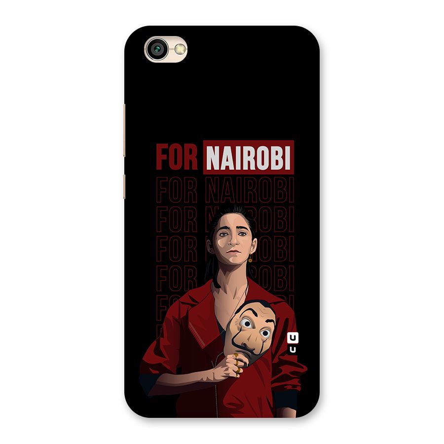 For Nairobi Money Heist Back Case for Redmi Y1 Lite