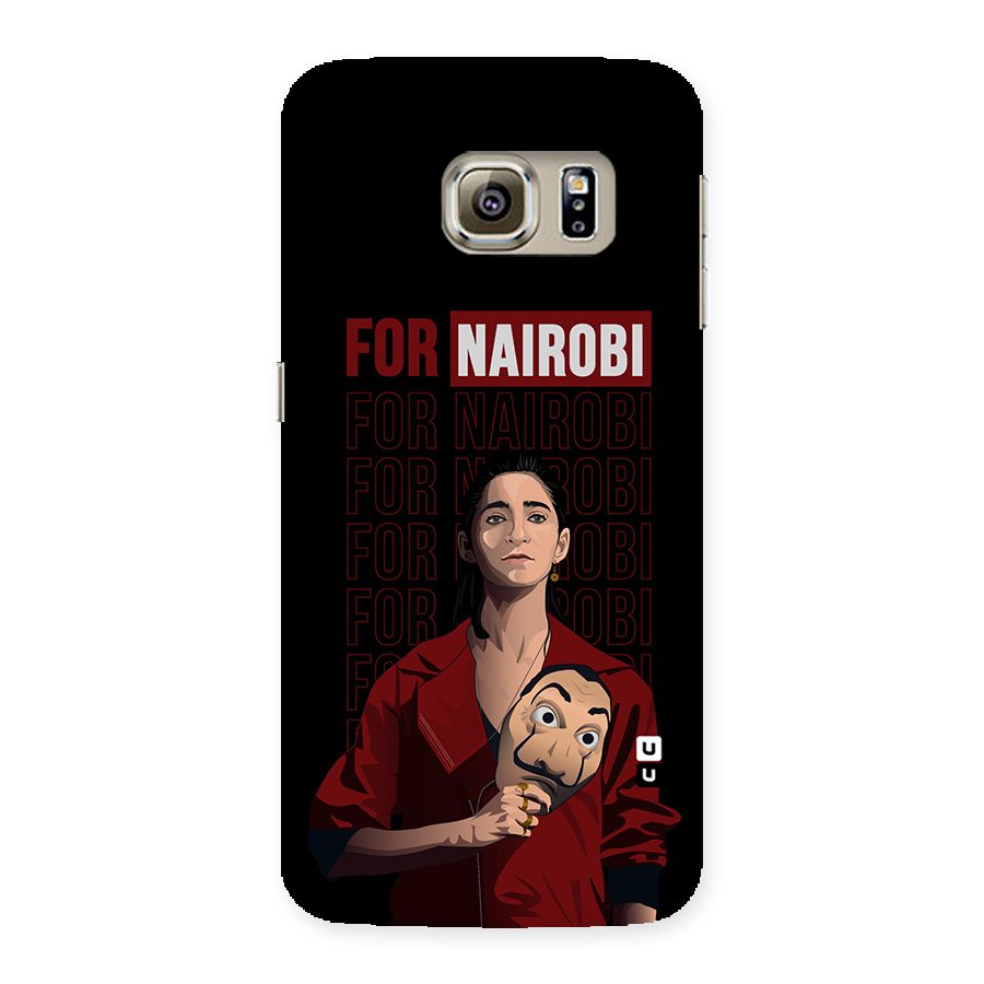 For Nairobi Money Heist Back Case for Samsung Galaxy S6 Edge
