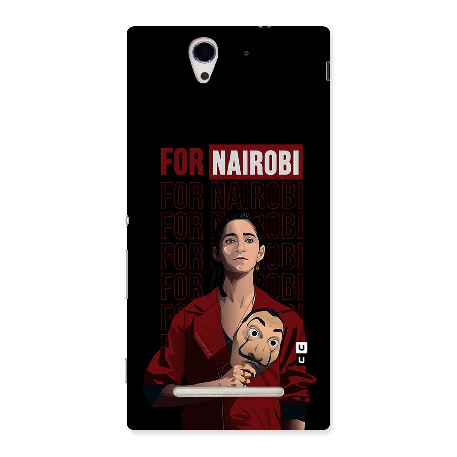 For Nairobi Money Heist Back Case for Sony Xperia C3